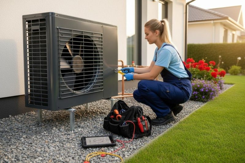 Ground Heat Pump Installation