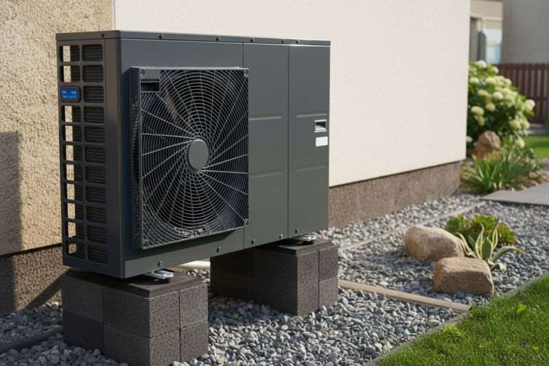 Ground Heat Pump Installation detail