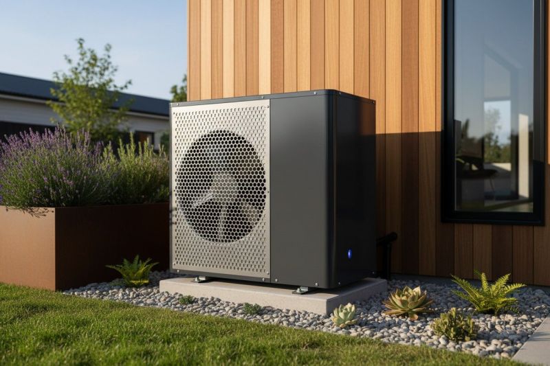Ground Heat Pump Installation detail